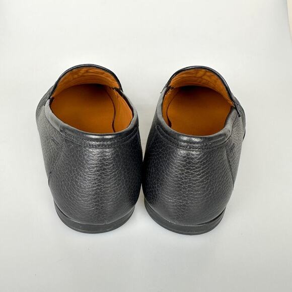 NIB Bally Crokett Men's Black Leather Loafers Size 7 - Picture 7 of 15